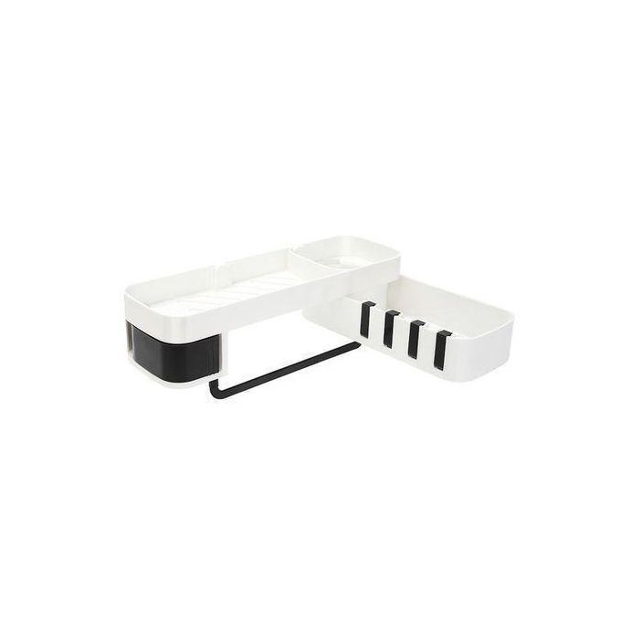 product_image_name-Generic-Etagère De Douche Salle De Bain - Blanc-2