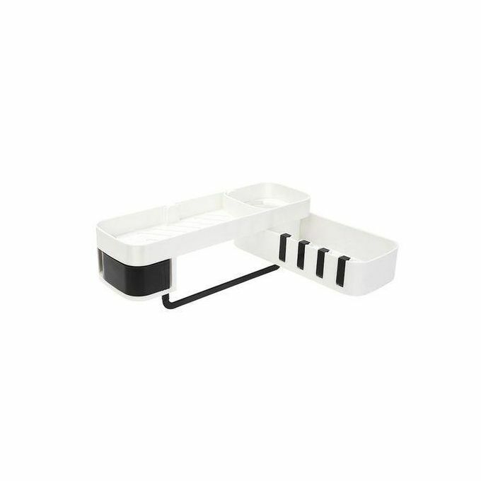 product_image_name-Generic-Etagère De Douche Salle De Bain - Blanc-5