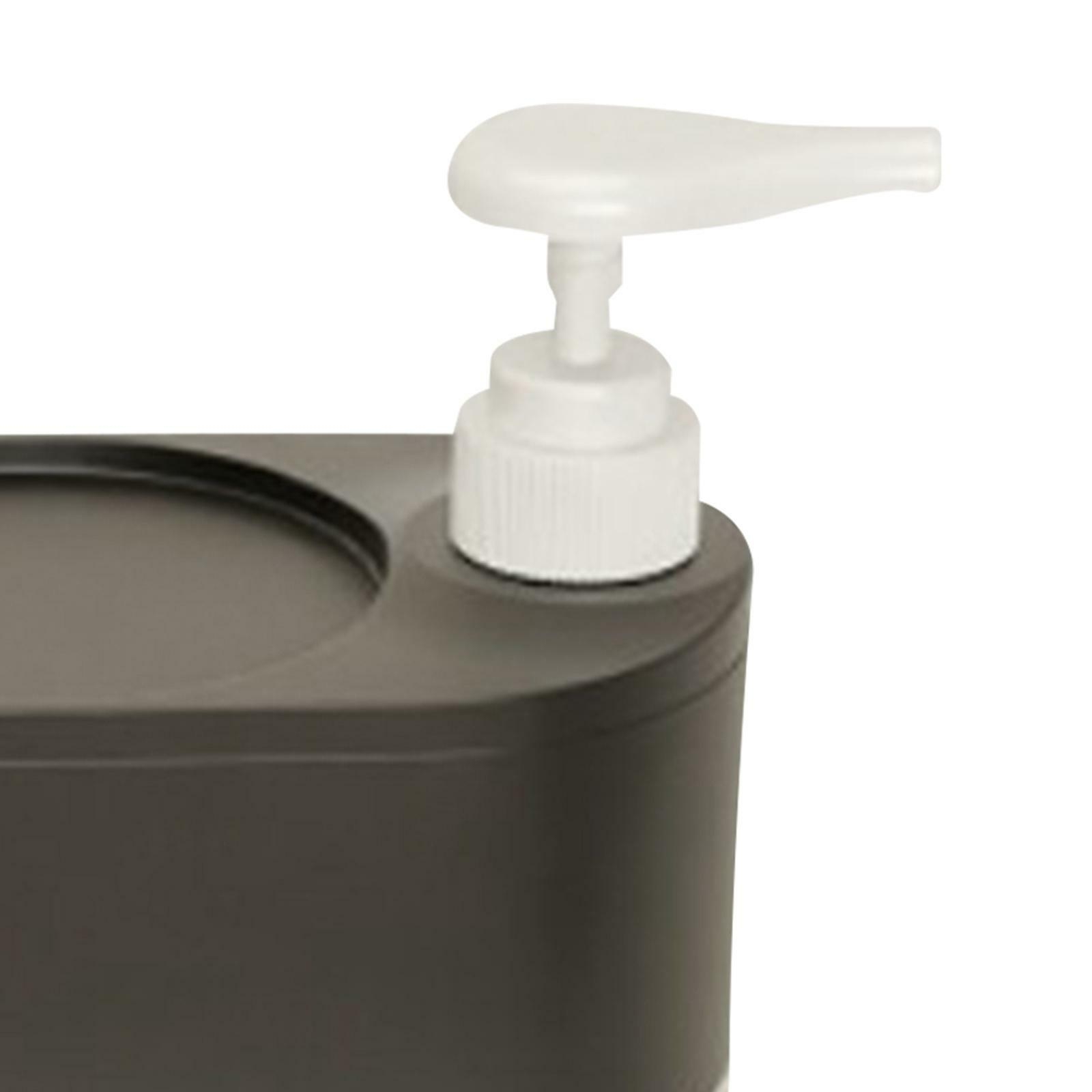 Dish Soap Dispenser Sink Organiser Portable Washing up Liquid Dispenser with Sponge Rack for Countertop Home Bathroom