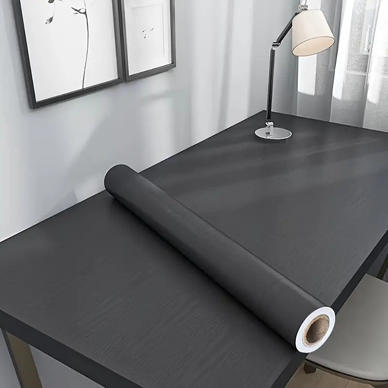 1 卷木纹壁纸防油贴纸，自粘壁纸接触纸可拆卸墙贴剥离，适用于厨房浴室背景墙书桌电器家具贴纸，厨房防水防油，乙烯基薄膜加厚耐热贴纸 商品详情 0