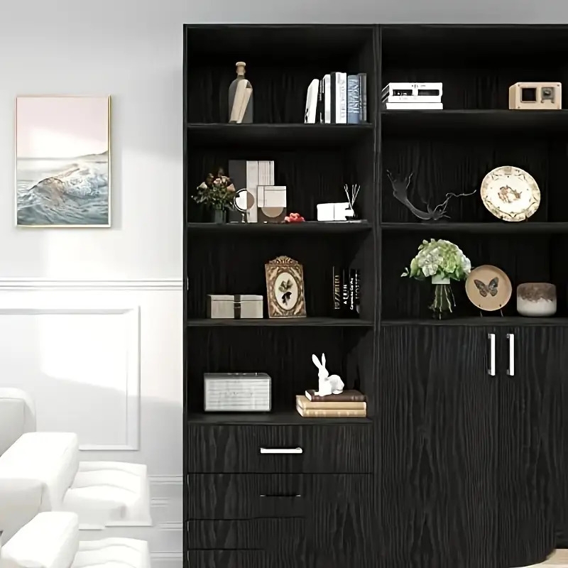 1 卷木纹壁纸防油贴纸，自粘壁纸接触纸可拆卸墙贴剥离，适用于厨房浴室背景墙书桌电器家具贴纸，厨房防水防油，乙烯基薄膜加厚耐热贴纸 商品详情 10