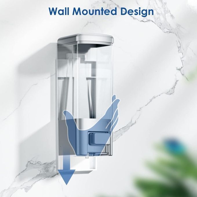 product_image_name-Generic-Distributeur de savon manuel, rechargeable, mural pour salle de bain d'hôtel-3