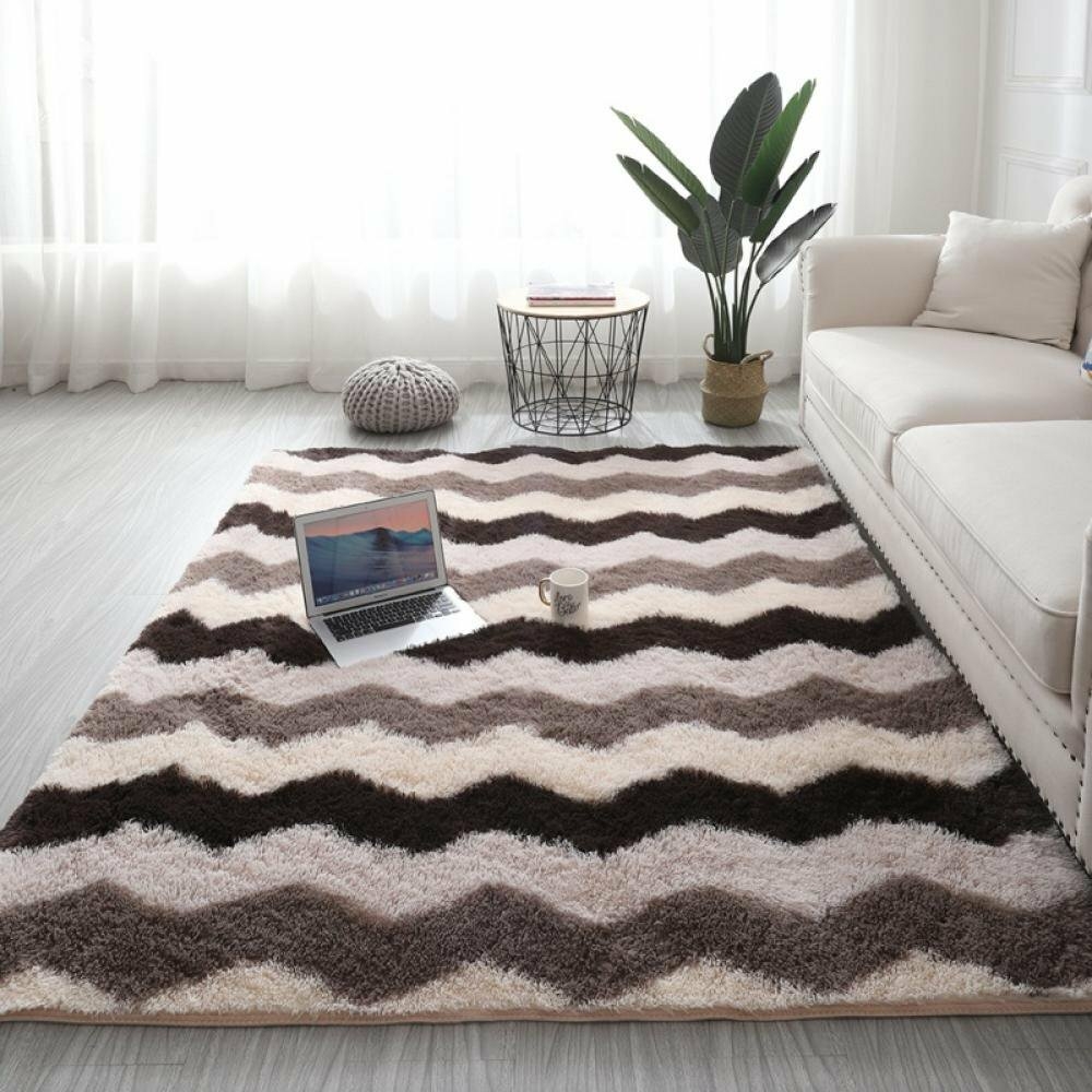 Soft Shaggy Rugs for Girls Room Decor, Girls Bedroom Rug, Tie dye Kids Rug, Plush Fluffy Rug Fuzzy Carpet for Princess Children Teen Baby, Cute Colorful Rug for Nursery Dorm