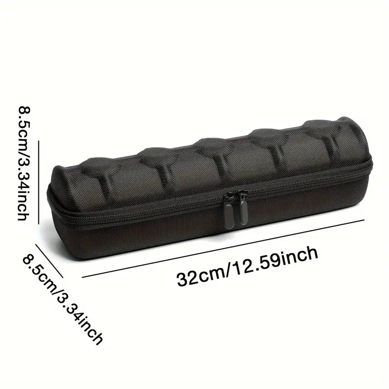 5 slot eva watch travel case with hardshell foam pillows handle secure closure scratch resistant protective storage box for men women watches watch protection sleek style padded interior details 1