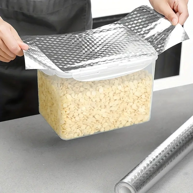 1张自粘乙烯基贴纸 | 易撕易贴,防潮耐用,表面光滑,易清洁 | 适用于水槽柜、浴室、厨房抽屉 | 自粘乙烯基装饰贴 商品详情 3