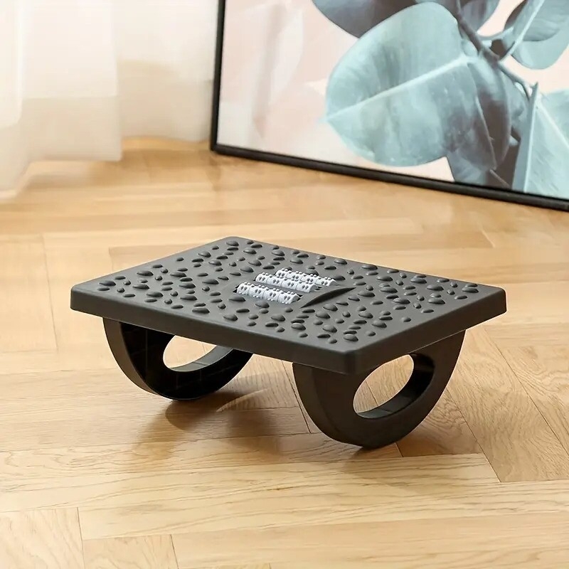 1pc shakable massage foot pad under desk foot rest stool suitable for office study living room 6