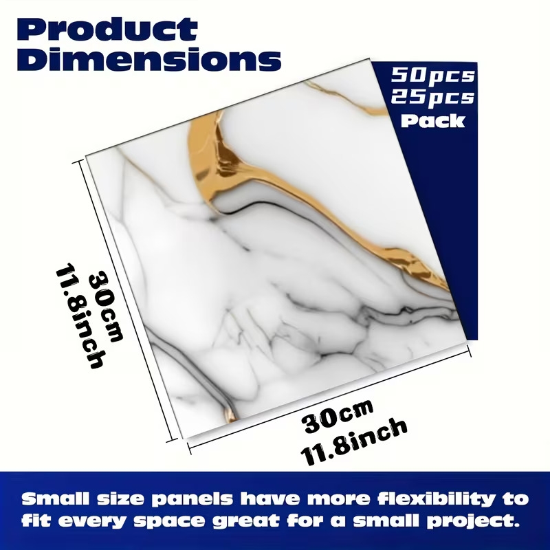25 50 sheets 3d luxury vintage marble pattern self wallpaper glossy cuttable for diy projects removable peel and stick xep foam wall panels waterproof stain resistant tile stickers for backsplash countertop furniture 2