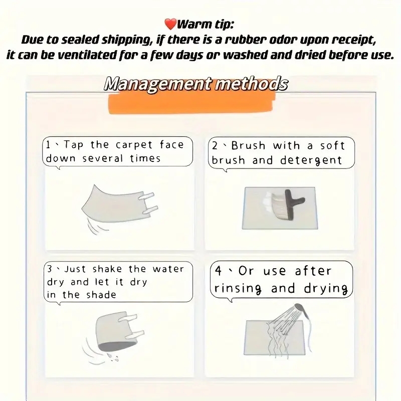 1件速干浴室垫，宠物喂食垫，超强吸水硅藻泥地垫，防滑吸水地板垫，柔软舒适浴室垫，适用于浴室、淋浴间、洗衣房、卧室、门垫、厨房地垫 商品详情 4
