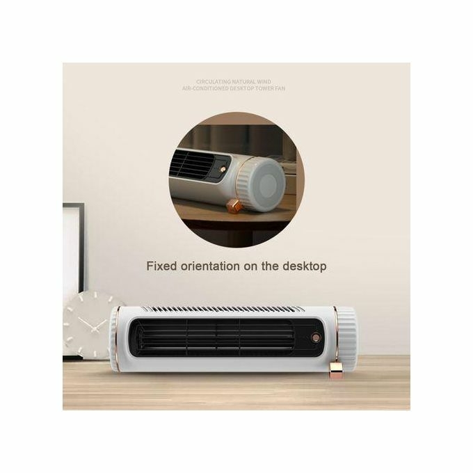 product_image_name-Generic-Ventilateur De Climatisation Secouant La Tête Ventilateur électrique Ventilateur Rechargeable USB-5