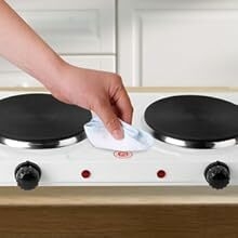 Double Hot Plate for Cooking