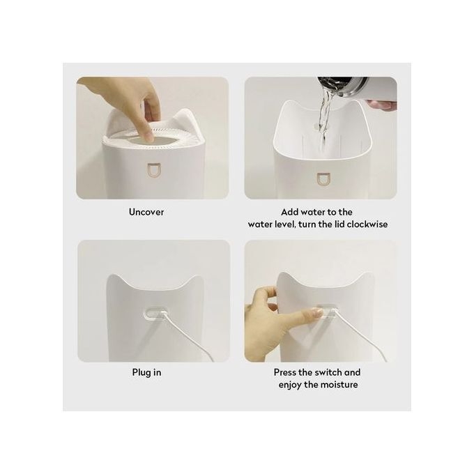 product_image_name-Generic-2000mL USB Air Humidifier Dual Spray Port - Essential Oil Aromatherapy Diffuser-2