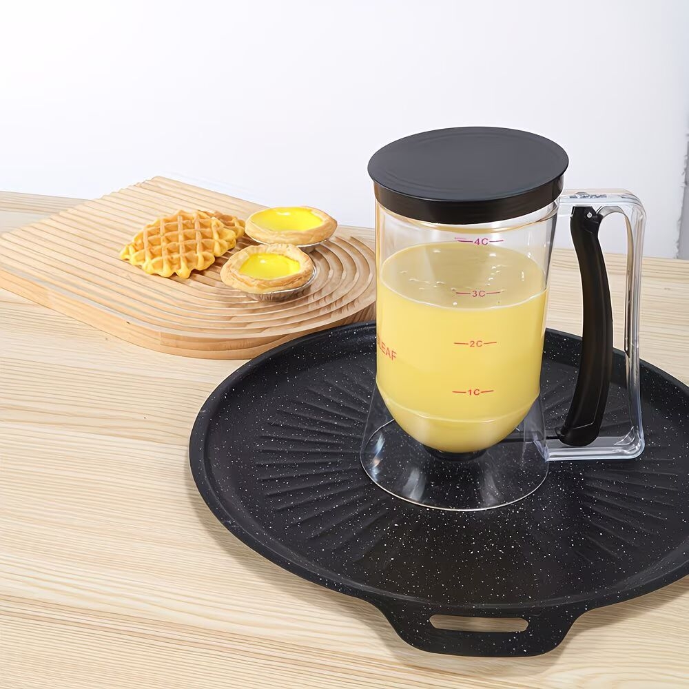 1pc cupcake batter dispenser easy pouring non stick space saving   cupcakes and   and cakes and baking pancakes perfect cupcake baking durable easy to clean for kitchen   contact safe Product details 3
