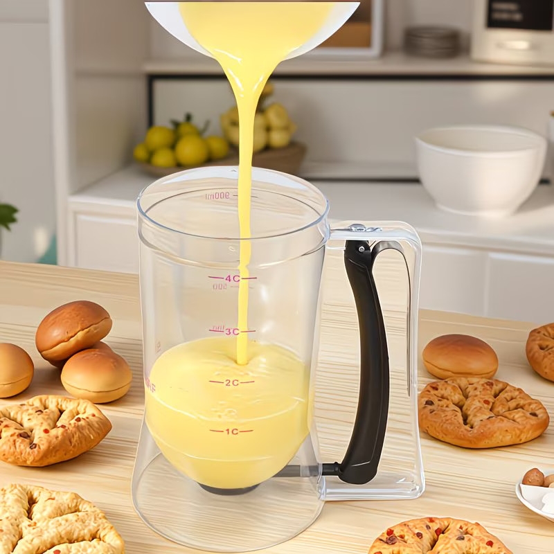 1pc cupcake batter dispenser easy pouring non stick space saving   cupcakes and   and cakes and baking pancakes perfect cupcake baking durable easy to clean for kitchen   contact safe Product details 2