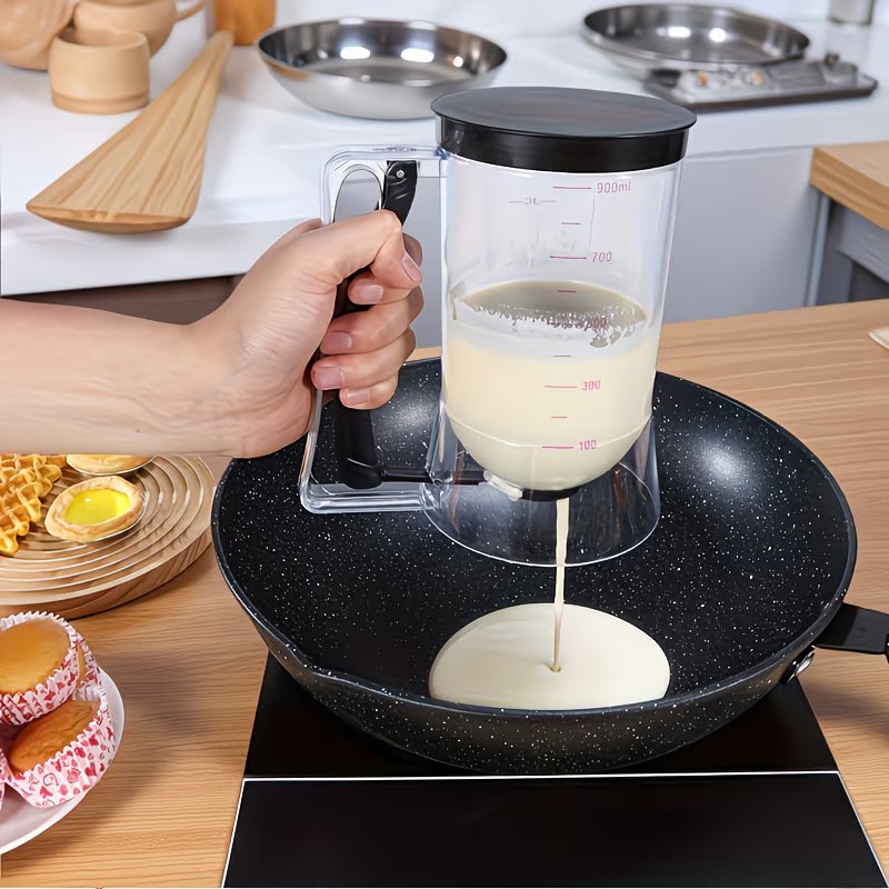 1pc cupcake batter dispenser easy pouring non stick space saving   cupcakes and   and cakes and baking pancakes perfect cupcake baking durable easy to clean for kitchen   contact safe Product details 4