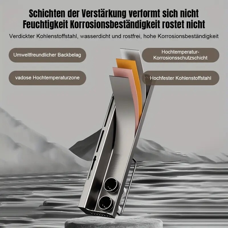 60  stainless steel kitchen organizer rack with dual chopsticks holder,   wall mount, space-saving storage for utensils and spices, kitchen organizers and storage details 3