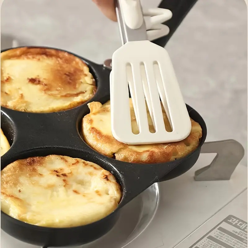 Four Hole Frying Egg Non Stick Pan Frying Egg Hamburger Pan details 3