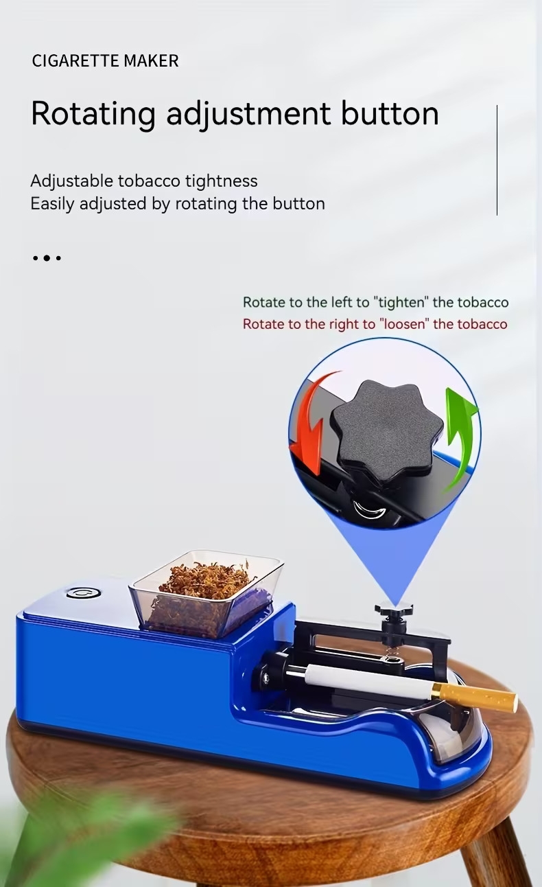 2秒速卷烟机——高功率电机,不锈钢与塑料材质,usb充电,自动卷烟器带来完美吸烟体验,卷烟机——坚固构造,感恩节礼物,圣诞礼物 商品详情 8