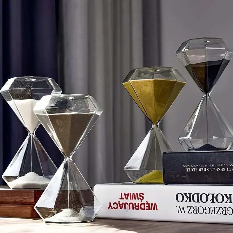 5分钟钻石沙漏计时器 - 创意家居装饰，送给亲友的贴心礼物 9