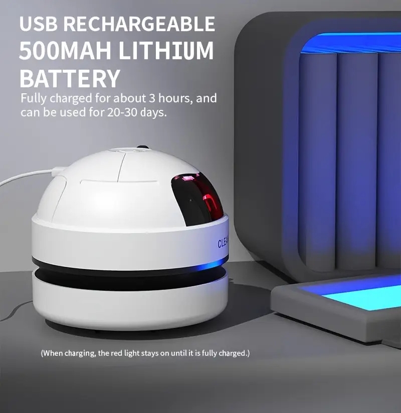 1 件台式吸尘器，黑色和白色 商品详情 9