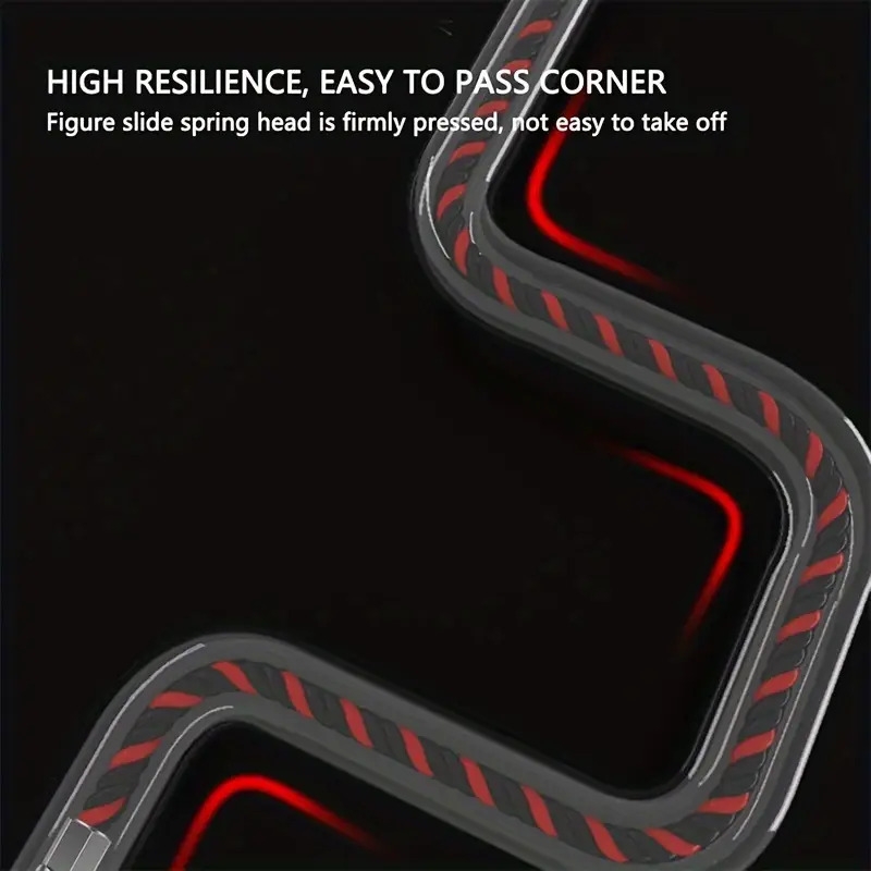 electricians wire puller tool steel non braided   metal connectors flexible material for easy cable insertion and extraction details 2