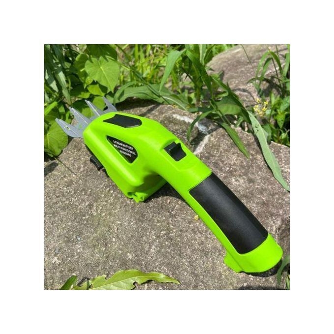 Generic Tondeuse à Gazon Et élagage électrique à Double Usage, Rechargeable, Au Lithium, à Une Main - image 3