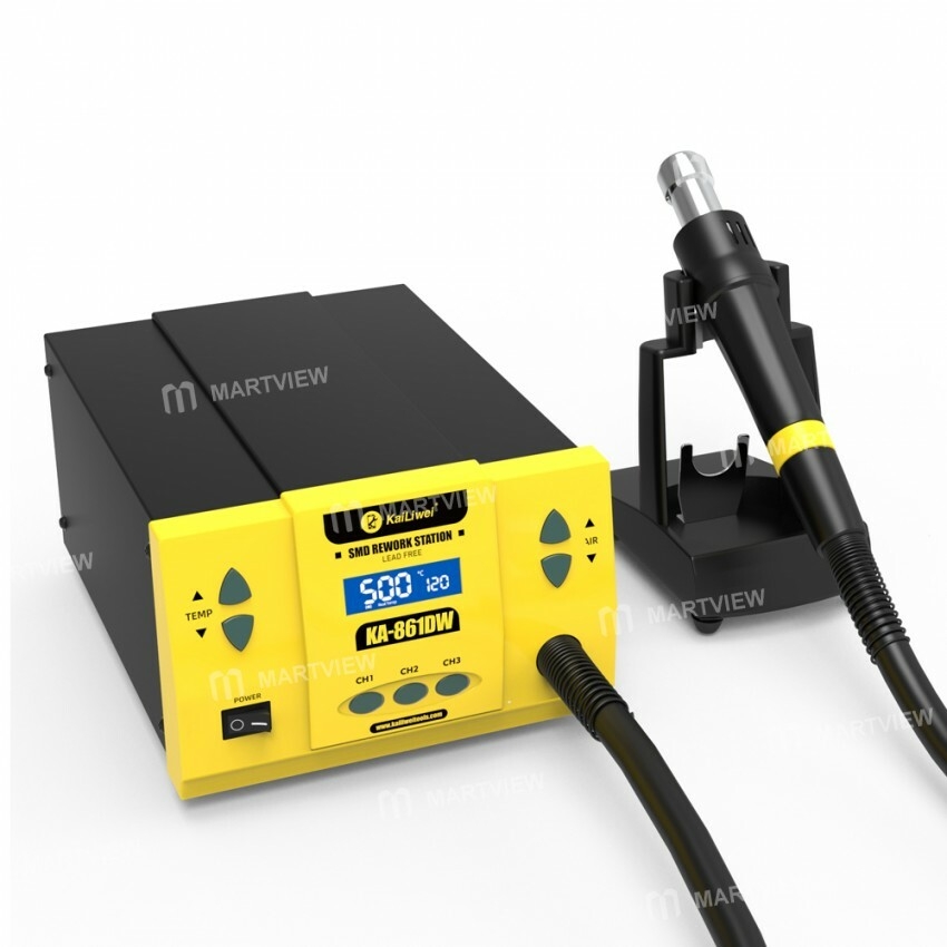 Kailiwei 861DW 1000W Lead-free Hot Air Soldering Station Automatic Sleep SMD Rework Station