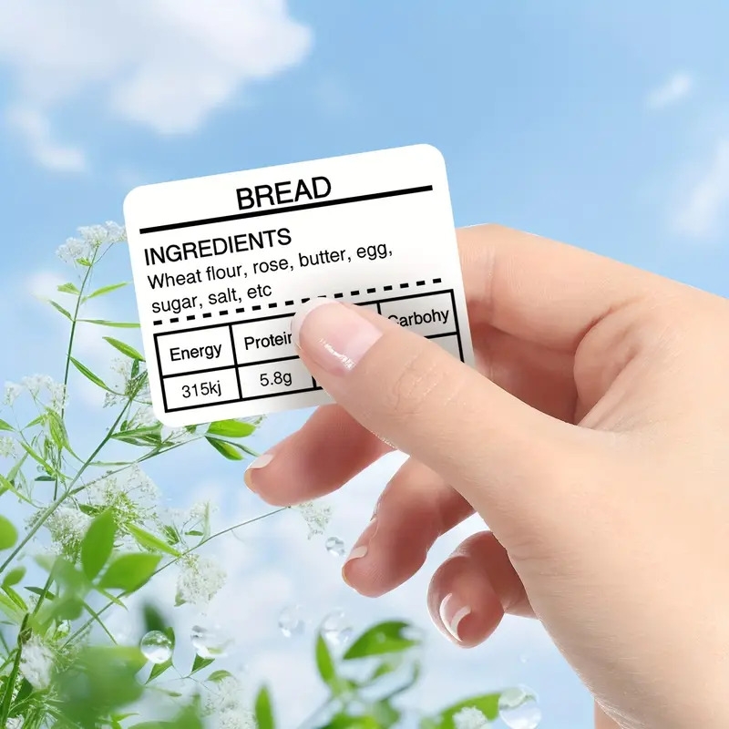 6 卷 40mmx30mm（1.57“ x 1.18”）m110 m120 原装标签打印机标签，白色矩形标签，用于条形码/邮件/标识/地址/商业/家庭标签，230 个标签/卷 5