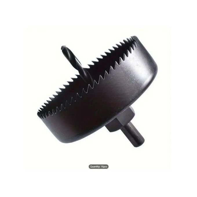 product_image_name-Generic-Jeu D'ouvreurs De Trous Pour Le Travail Du Bois, Panneau De Bois, Gypse, PVC, Poinçon Rond, Foret, Outil De Perçage, 16 Pièces-4