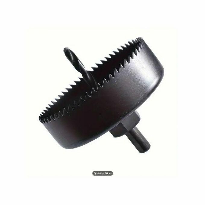 product_image_name-Generic-Jeu D'ouvreurs De Trous Pour Le Travail Du Bois, Panneau De Bois, Gypse, PVC, Poinçon Rond, Foret, Outil De Perçage, 16 Pièces-4