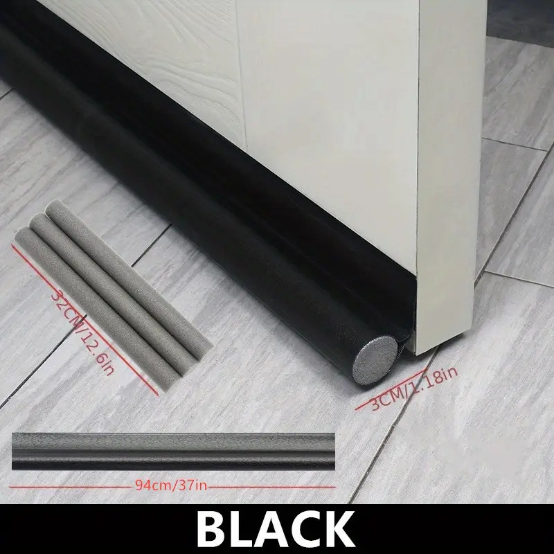 1pc door bottom sealing strip door bottom seal room door soundproof door draft stoppers for bottom of door school supplies back to school classroom aesthetic school supplies dorm details 7
