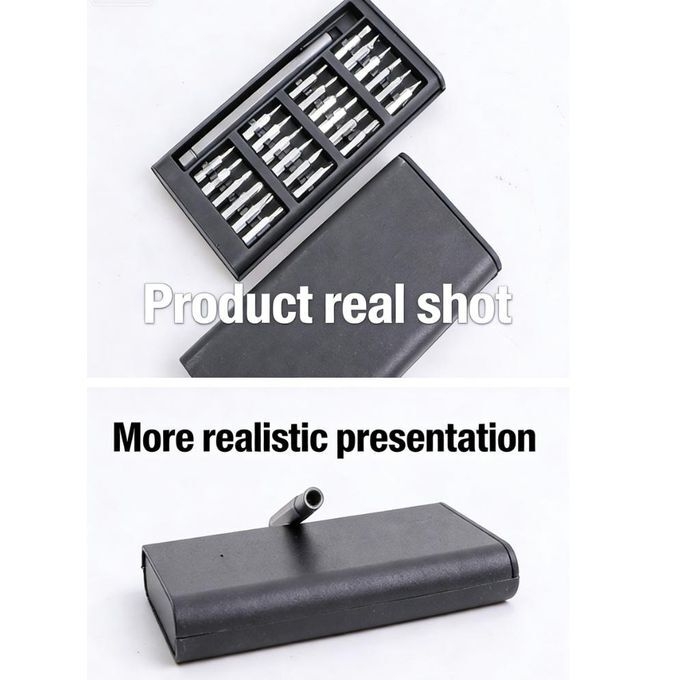 product_image_name-Generic-Ensemble de tournevis de précision en alliage 25-en-1 Outil de réparation magnétique mini-4