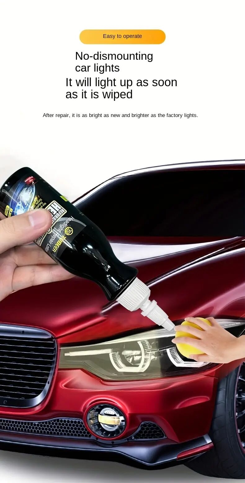 car headlight repair liquid universal heat resistant long lasting protective headlight repair car headlight renovation repair agent details 7