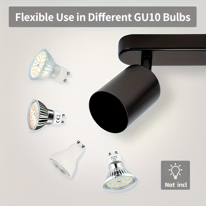 led pendant lights ceiling spotlights ceiling spotlights bar spotlights   spotlights ceiling spotlights for bedrooms living rooms dining rooms bars garages gu10 bulb base bulb not included Product details 3