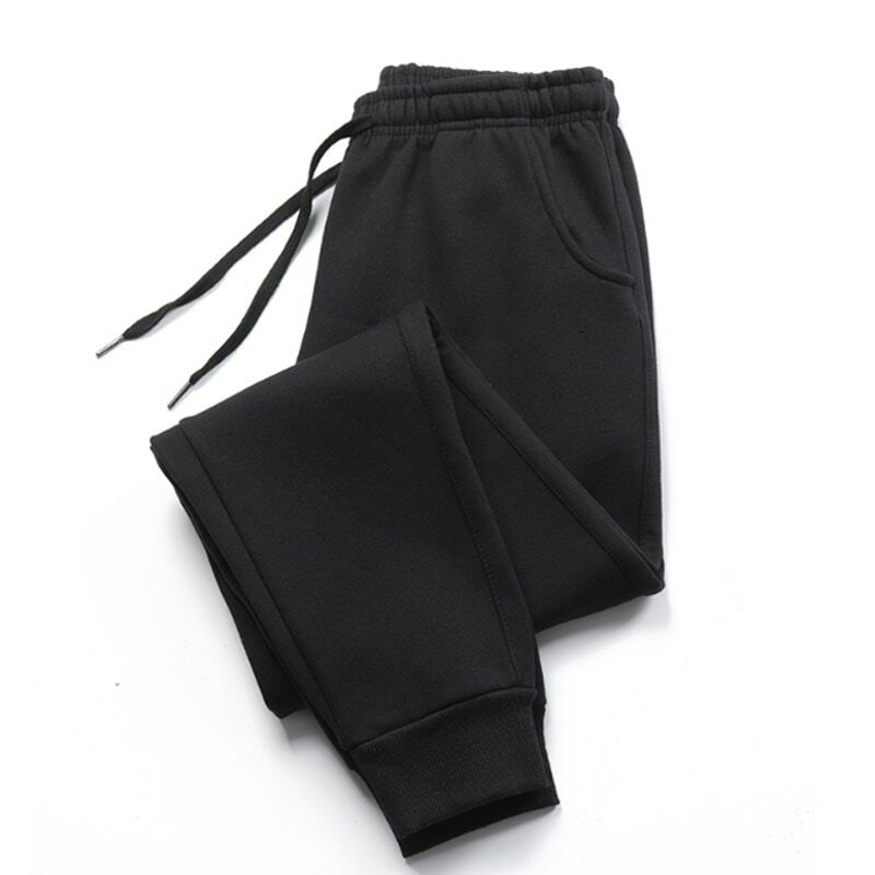 Shop Generic Sexy High Waist Loose Fleece Sweatpants Trousers With ...