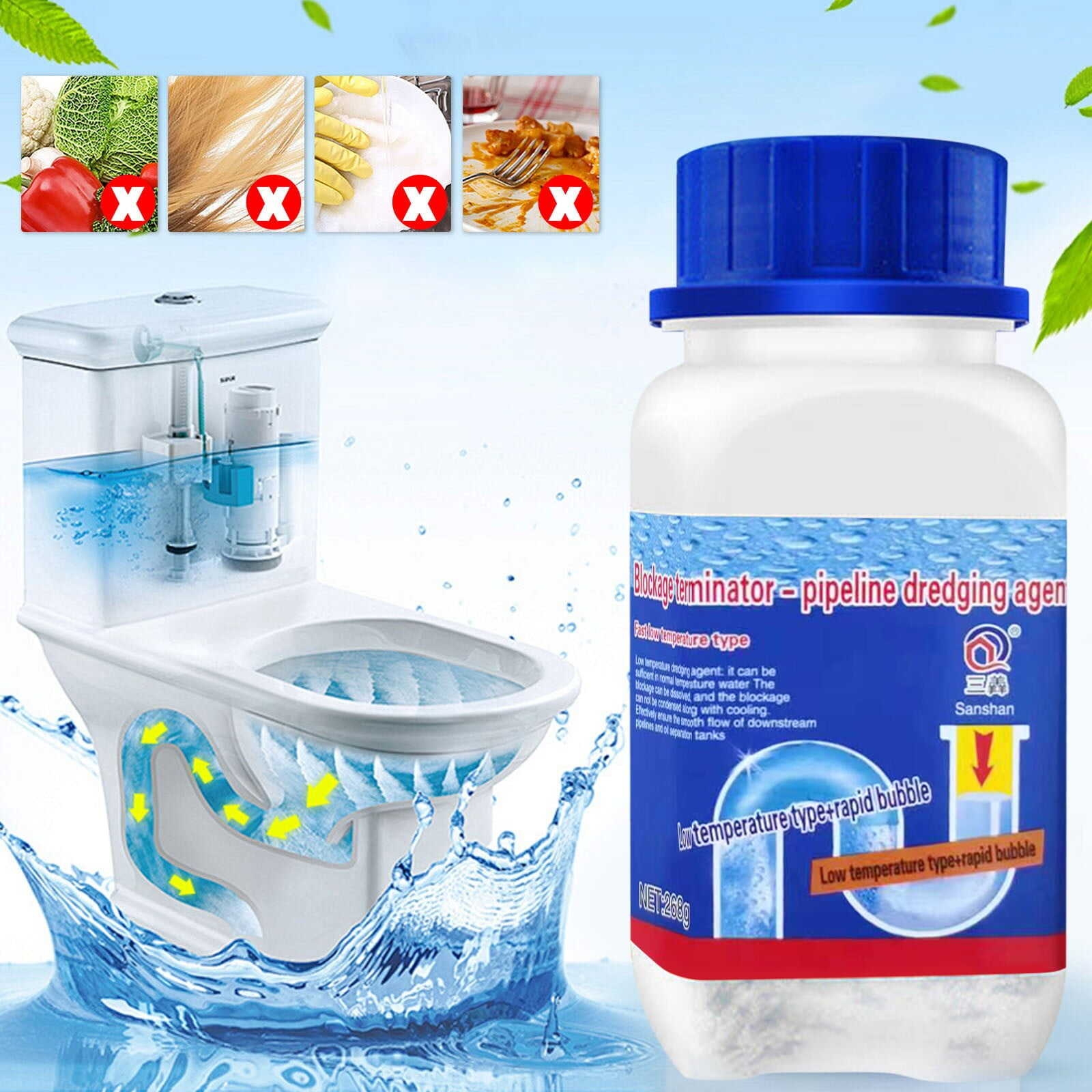 Acssart Sink and Drain Cleaner, 2024 Acssart Drain Cleaner, Wild Tornado Sink and Drain Cleaner, Wild Sink and Drain Cleaner, Wild Pipe Cleaner, Fast Foaming Drain Cleaner for Kitchen & Pipes