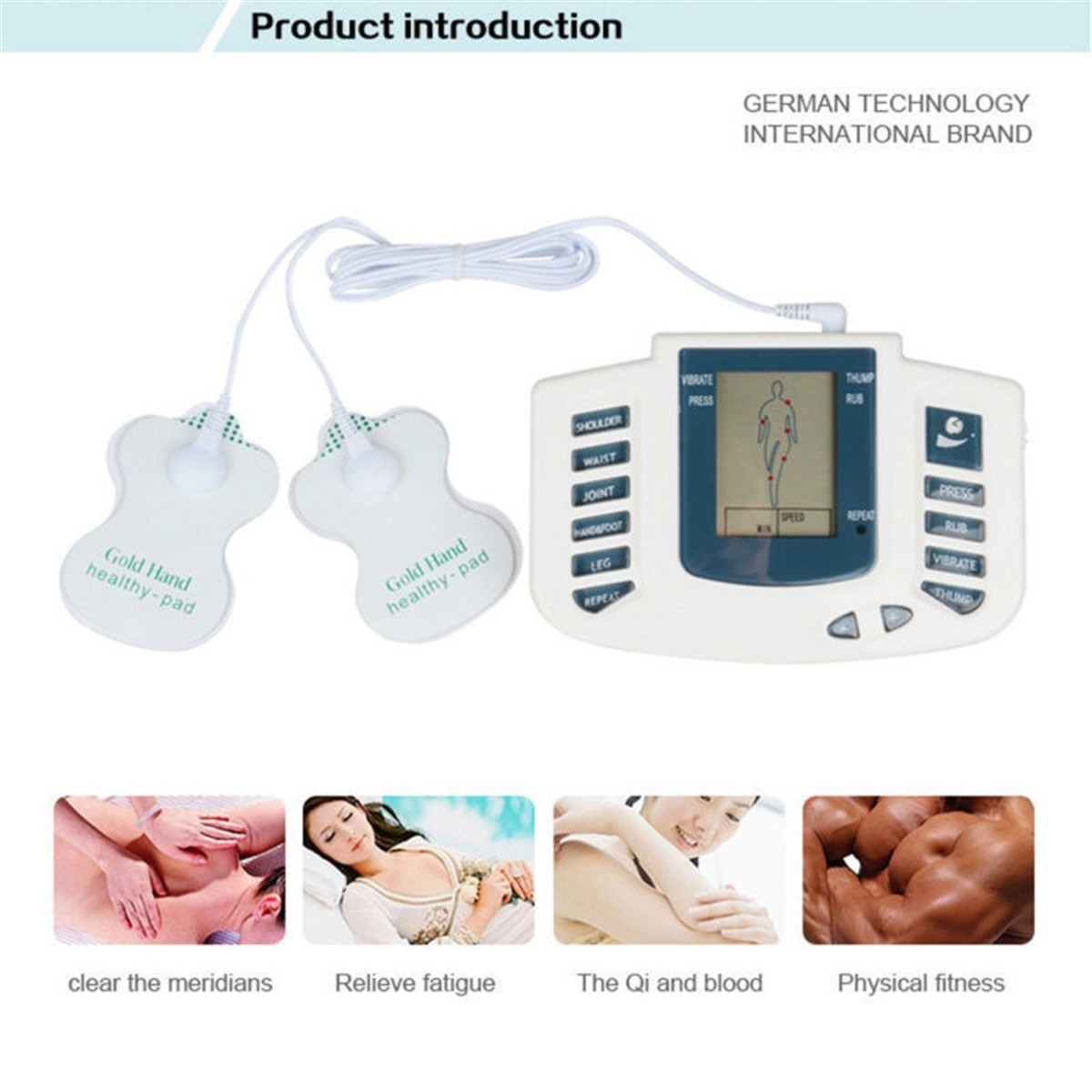 Shop Generic Multifunctional Meridian Massager Electronic Pulse Massage