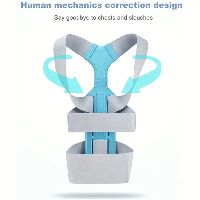 invisible chest posture corrector scoliosis back brace support therapy poor correction medical posture shoulder belt belt s l3a8 details 9