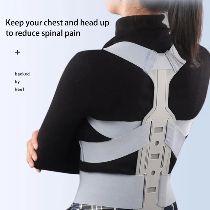 invisible chest posture corrector scoliosis back brace support therapy poor correction medical posture shoulder belt belt s l3a8 details 3