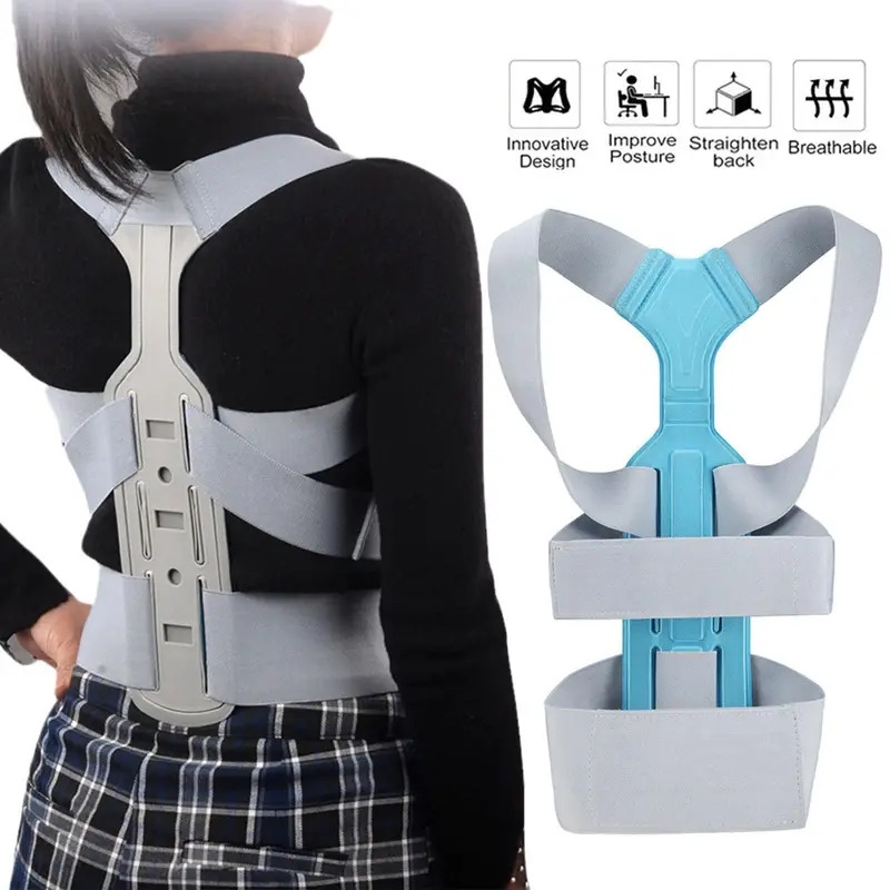 invisible chest posture corrector scoliosis back brace support therapy poor correction medical posture shoulder belt belt s l3a8 details 1