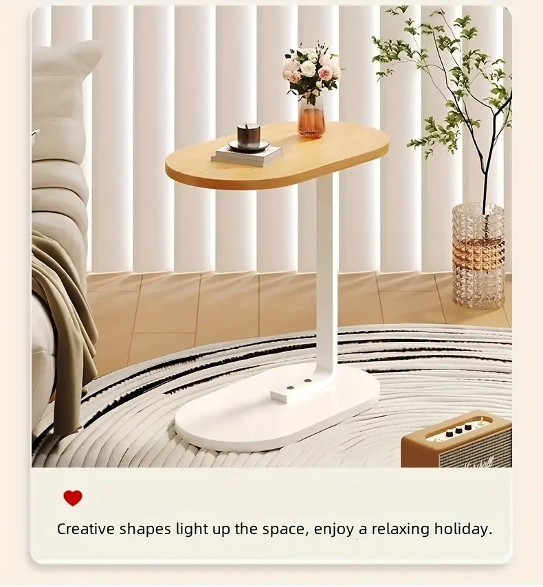 多功能电脑桌 -，简易办公桌，完美适用于笔记本电脑、学习、办公室或床边使用，可放置书本、水杯、食物 商品详情 1