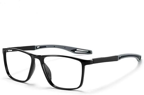 TR90 - Lentes de lectura deportivos ultraligeros para mujeres/hombres, lentes de computadora con bloqueo de luz azul, antifatiga ocular