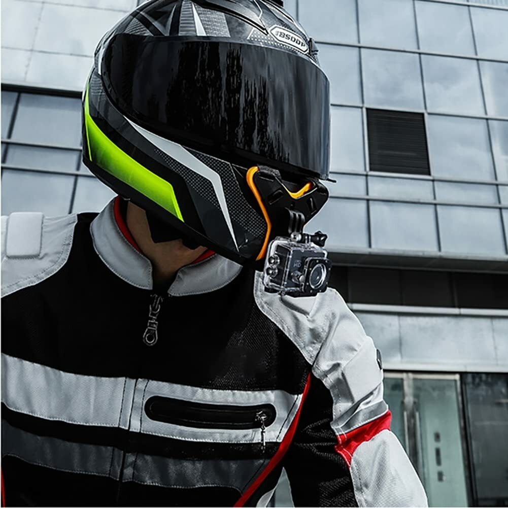 Asudaro Helmet Chin Holder, Motorcycle Helmet Mount Chin Strap Mount Fixing  Bracket Riding Sports Camera Jaw Holder Helmet Front Chin Strap Suitable  For Most Motorbike Helmet : Amazon.co.uk: Sports & Outdoors