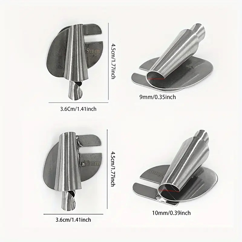 1pc 8pcs universal sewing rolled     set 8sizes wide rolled hem pressure   sewing machine presser     curved scroll     for household industrial sewing machines details 2