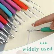 95pcs set yarn crochet kits crochet hooks ergonomic   for beginners and experienced crochet hook lovers details 1