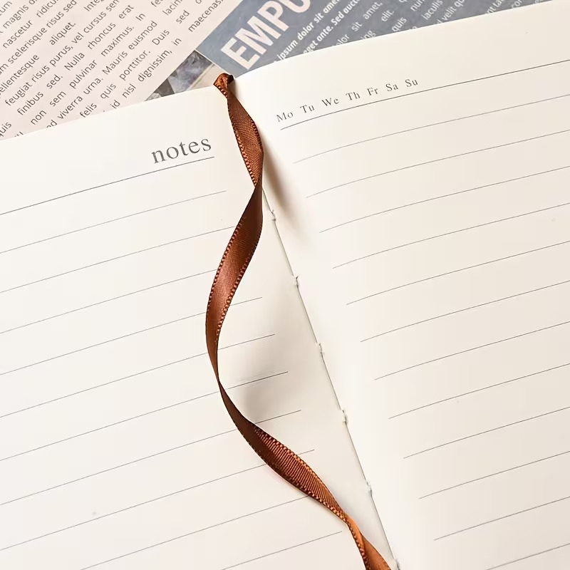 1pc notebook set pen refill and set options meeting minutes book notepad cover feel and color changing pu material 100 pages inside a5 work notepad gift box set teachers day gift Product details 6