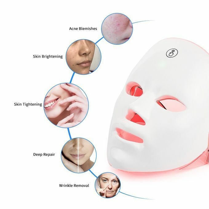 product_image_name-Generic-7 Colour Face Led Light Therapy Skin Beauty Facial Mask-2