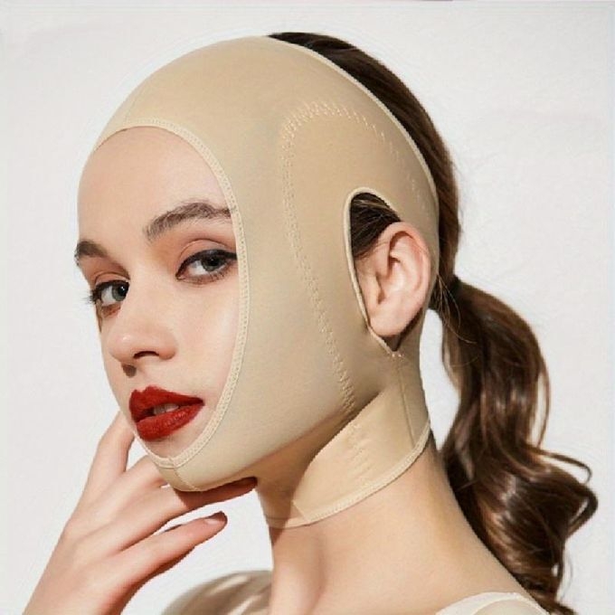 product_image_name-Generic-Face Lift Sleeping Belt, Cheek Chin Shaping Belt Strap Face Mask V Line Lifting-1