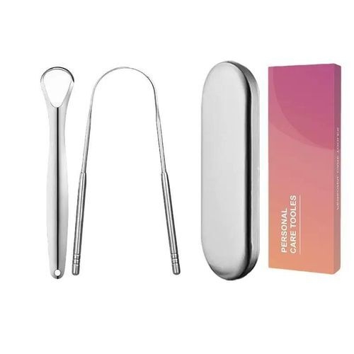 product_image_name-Generic-Ensemble de grattoirs à langue nettoyeur de langue argenté (grande boîte en fer)-1