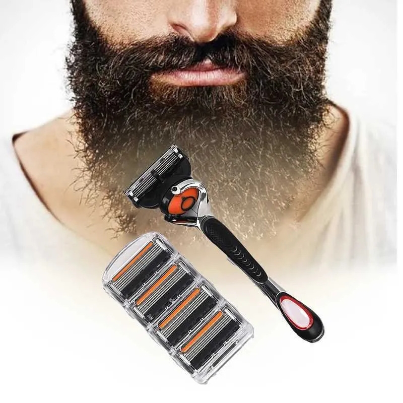 5 in 1 shaver - Premium 5-Blade Razor Refill Cartridges with Holder - Ultimate Skin Protection - Shop Now!- Picture 6 Of 6