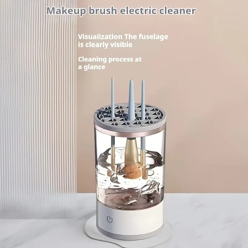 usb powered makeup brush cleaner battery free tool accessory for return school 5